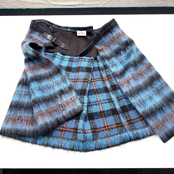Rare Le Kilt, Dino 25 Tartan Brushed Mohair Wool by Scottish Designer - Picture 15 of 16